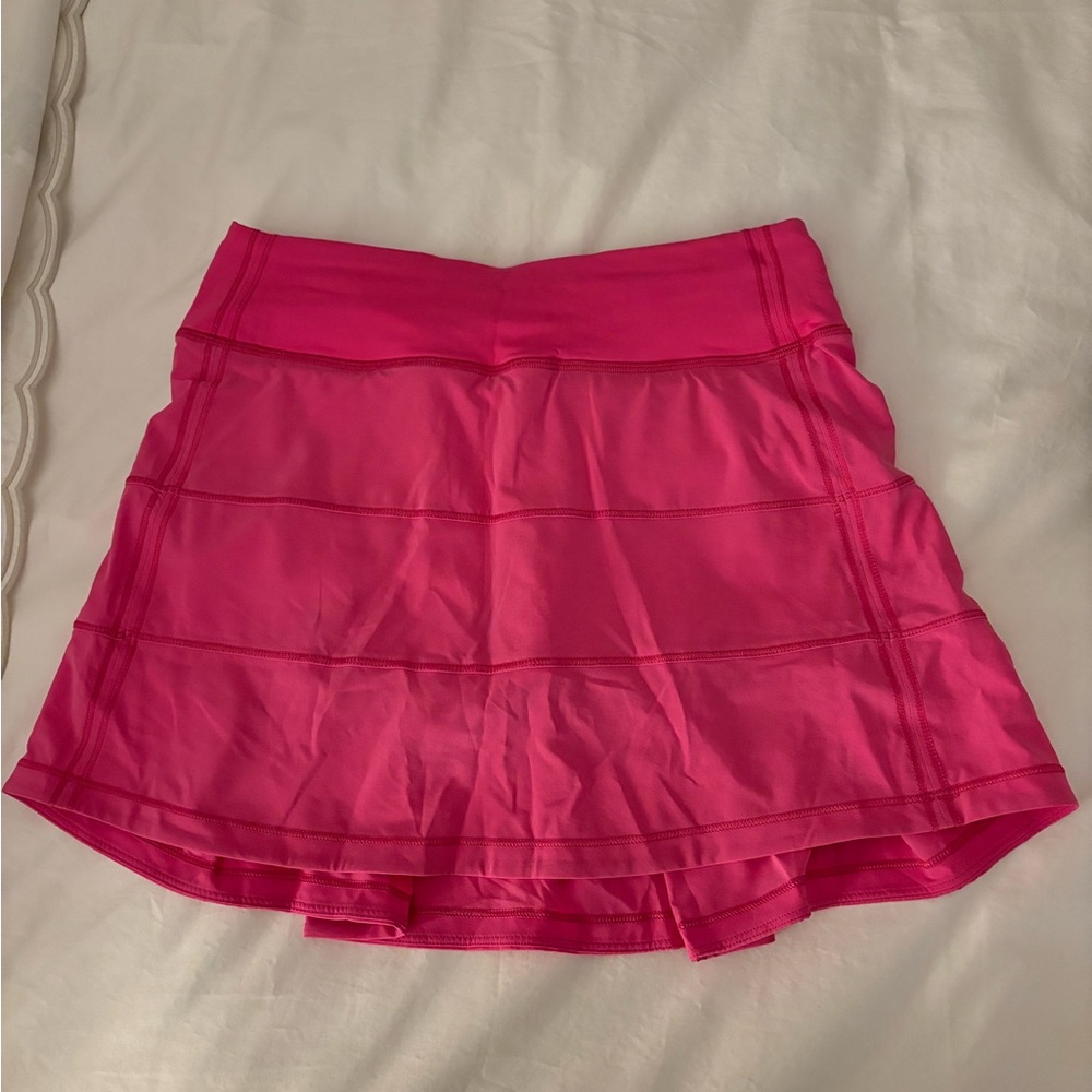 Lululemon Pace Rival Tennis Skirt Sonic Pink